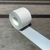 Silver industrial wash reflective fabric-50 Wash Durable